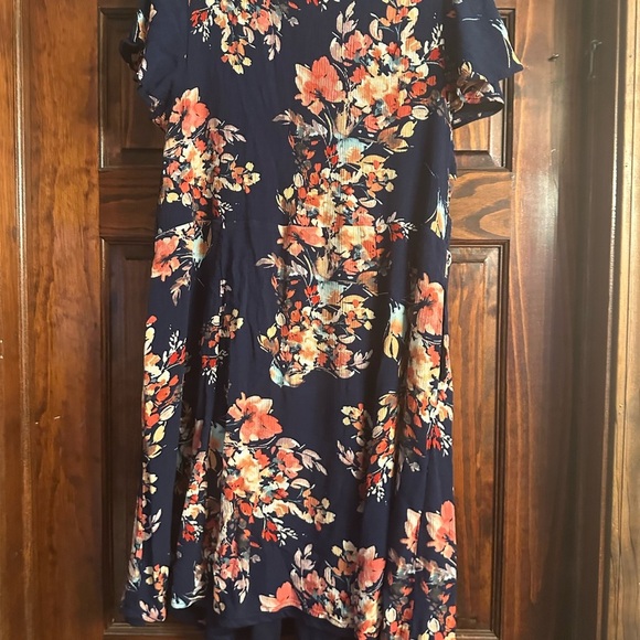 Floral Navy Dress by Torrid - Picture 6 of 6
